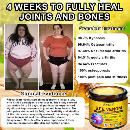 XRLXRL® Bee Venom Pain-Relief Bone Healing Cream 📦(Specially for older adults)
